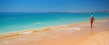 Algarve Beach Map